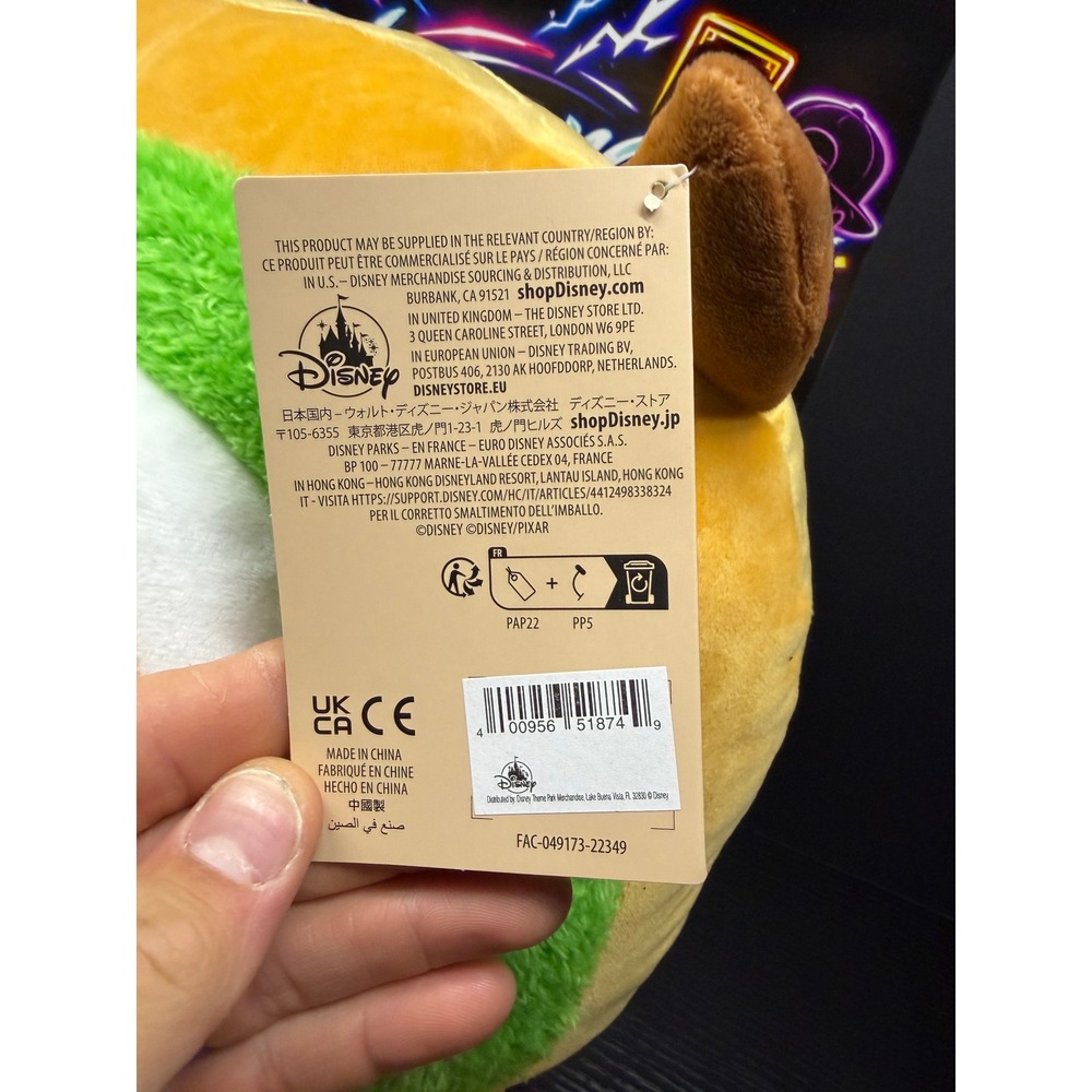 Disney Munchlings Mike Wazowski Avocado Breakfast Bagel Plush Garden Goodness - Picture 5 of 5